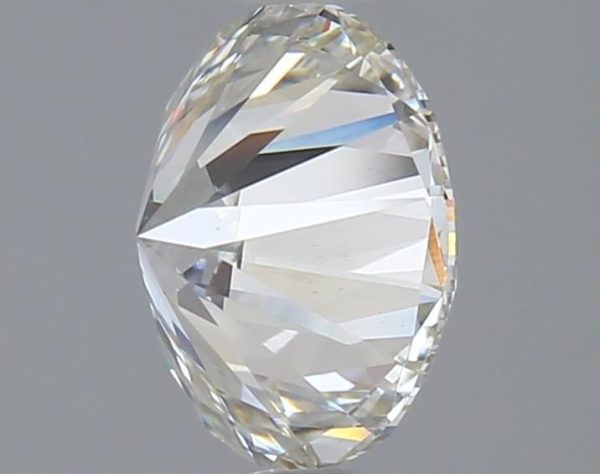 2.82 Carat Round Cut Lab Diamond