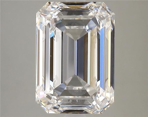 5.62 Carat Emerald Cut Lab Diamond
