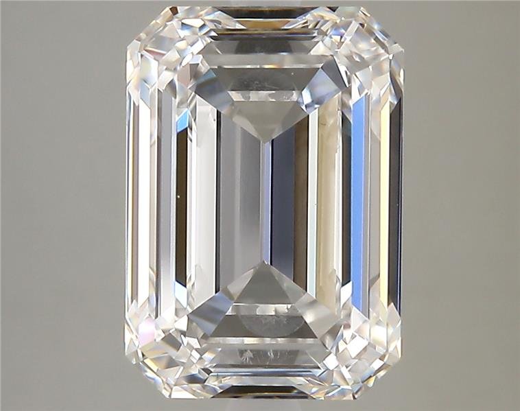 5.62 Carat Emerald Cut Lab Diamond