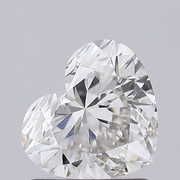 1.24 Carat Heart Cut Lab Diamond