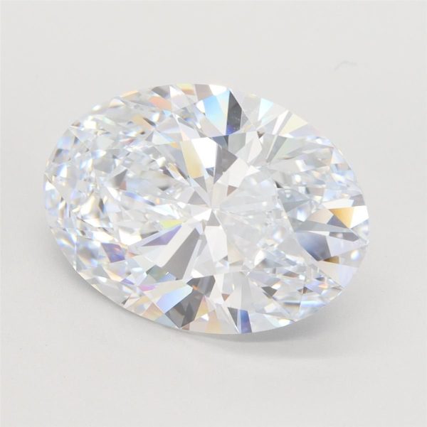 7.11 Carat Oval Cut Lab Diamond