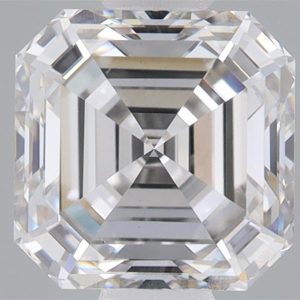 1.54 Carat Asscher Cut Lab Diamond