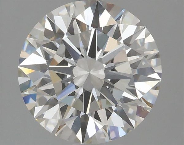 2.96 Carat Round Cut Lab Diamond