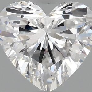 0.99 Carat Heart Cut Lab Diamond