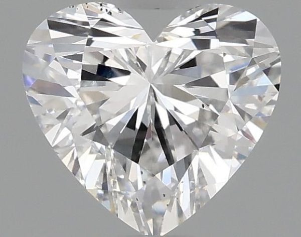0.99 Carat Heart Cut Lab Diamond