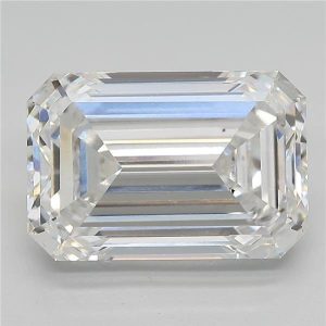 5.67 Carat Emerald Cut Lab Diamond