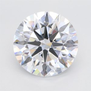 7.41 Carat Round Cut Lab Diamond