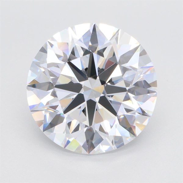 7.41 Carat Round Cut Lab Diamond