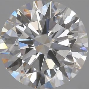 4.31 Carat Round Cut Lab Diamond