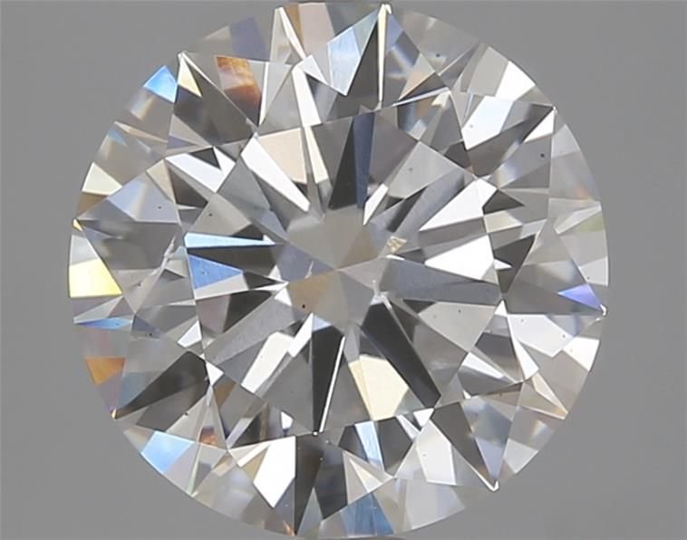 4.31 Carat Round Cut Lab Diamond