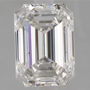 2.35 Carat Emerald Cut Lab Diamond
