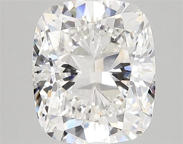 3.22 Carat Cushion Cut Lab Diamond