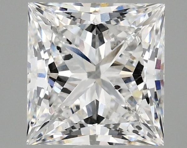 2.75 Carat Princess Cut Lab Diamond