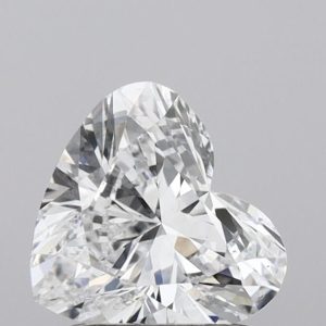 1.12 Carat Heart Cut Lab Diamond