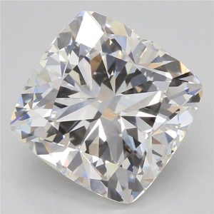 2.80 Carat Cushion Cut Lab Diamond