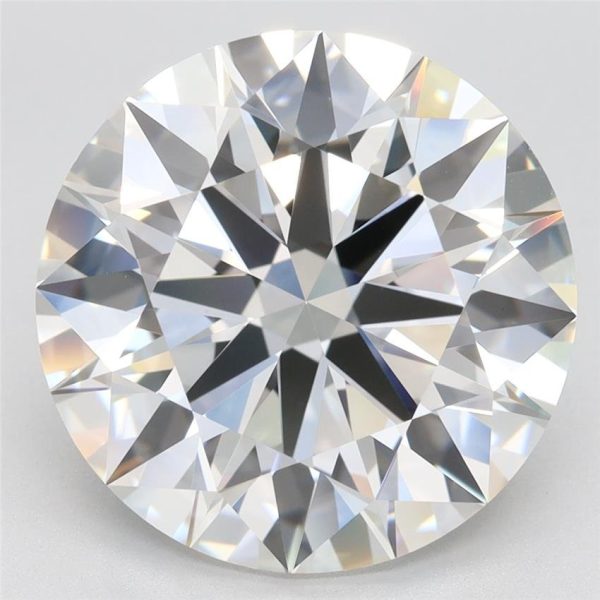 6.57 Carat Round Cut Lab Diamond