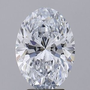 4.26 Carat Oval Cut Lab Diamond