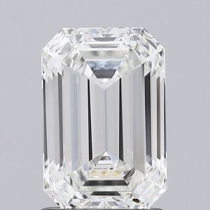 1.62 Carat Emerald Cut Lab Diamond