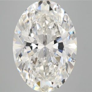 10.76 Carat Oval Cut Lab Diamond