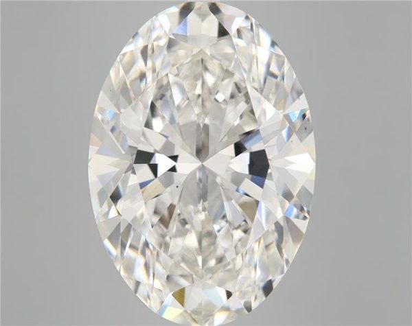 10.76 Carat Oval Cut Lab Diamond