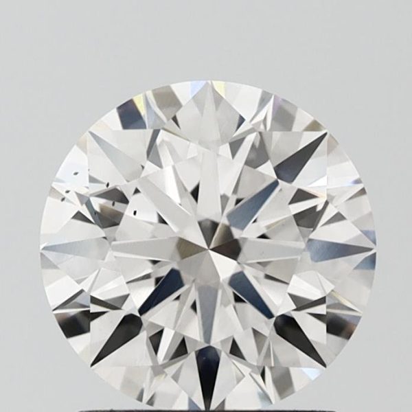 1.61 Carat Round Cut Lab Diamond