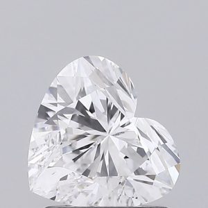 1.01 Carat Heart Cut Lab Diamond