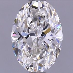 1.40 Carat Oval Cut Lab Diamond