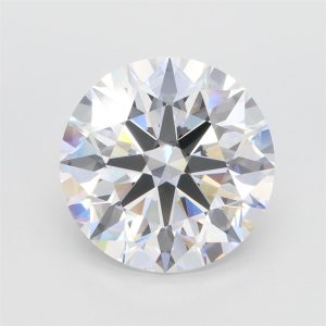6.30 Carat Round Cut Lab Diamond