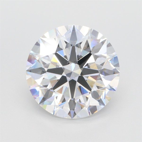 6.30 Carat Round Cut Lab Diamond
