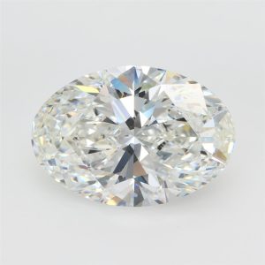 5.25 Carat Oval Cut Lab Diamond