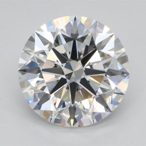 4.69 Carat Round Cut Lab Diamond