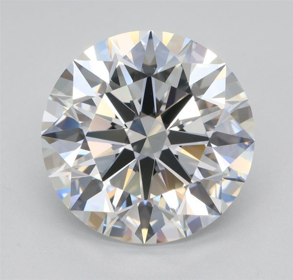 4.69 Carat Round Cut Lab Diamond