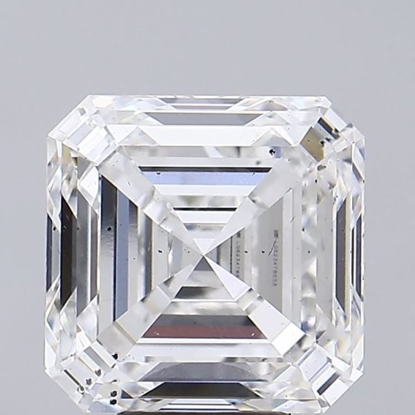 7.42 Carat Asscher Cut Lab Diamond