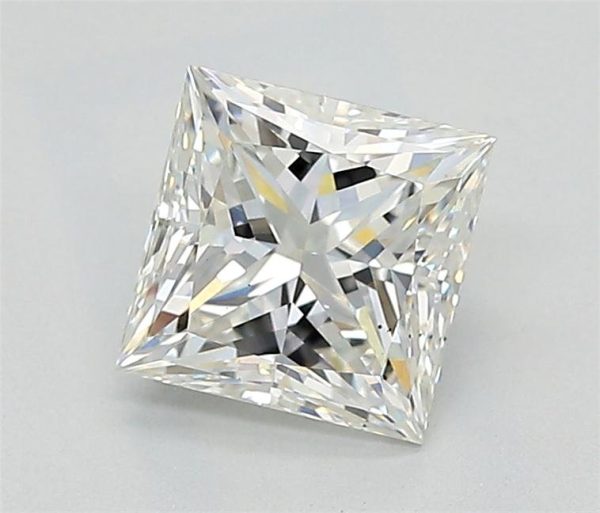 1.64 Carat Princess Cut Lab Diamond