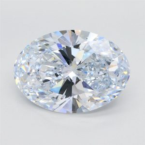 6.68 Carat Oval Cut Lab Diamond