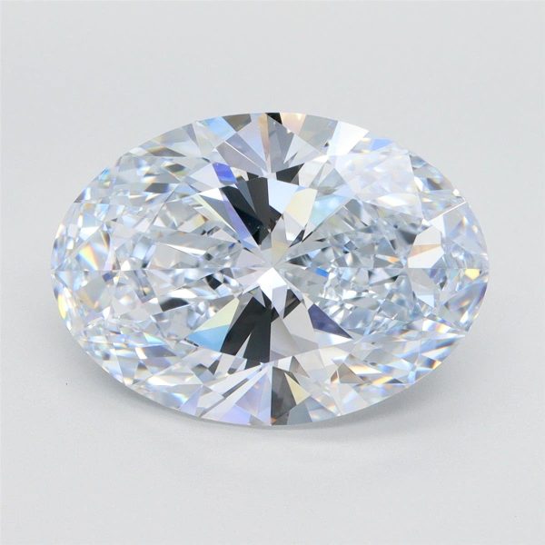 6.68 Carat Oval Cut Lab Diamond