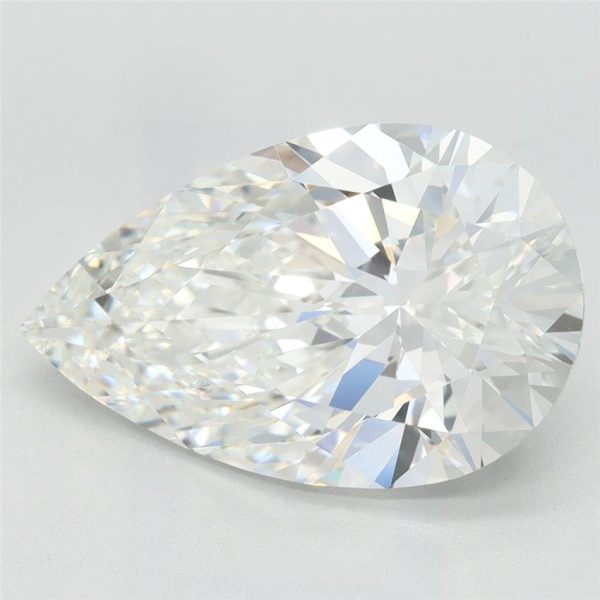 3.66 Carat Pear Cut Lab Diamond