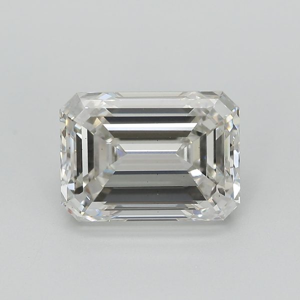 6.19 Carat Emerald Cut Lab Diamond