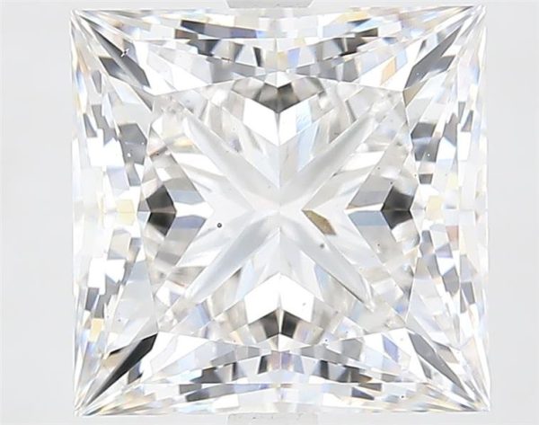 5.72 Carat Princess Cut Lab Diamond