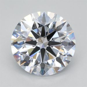 3.63 Carat Round Cut Lab Diamond
