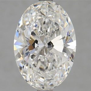 3.31 Carat Oval Cut Lab Diamond