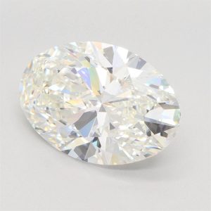 4.48 Carat Oval Cut Lab Diamond