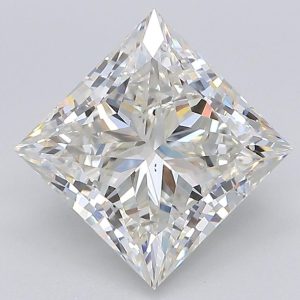 3.01 Carat Princess Cut Lab Diamond