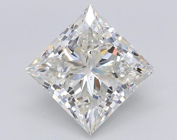 3.01 Carat Princess Cut Lab Diamond