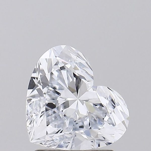 1.52 Carat Heart Cut Lab Diamond