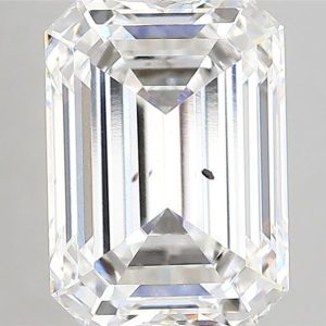 4.44 Carat Emerald Cut Lab Diamond