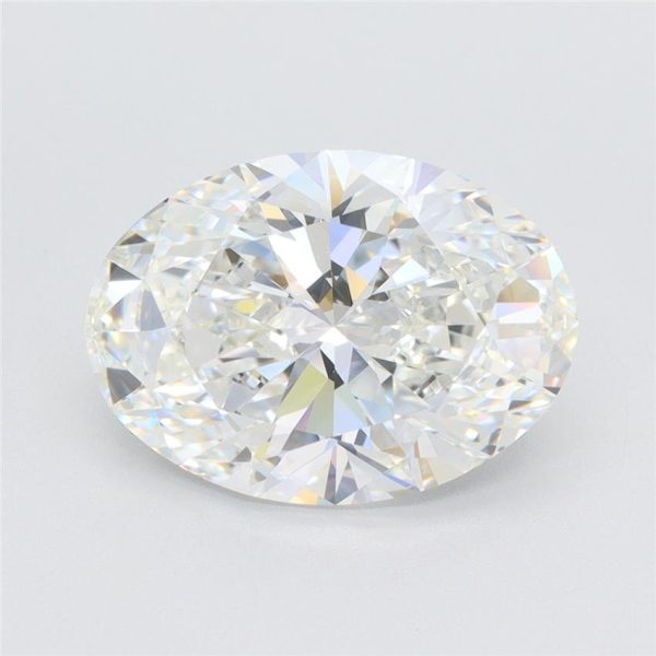 4.29 Carat Oval Cut Lab Diamond