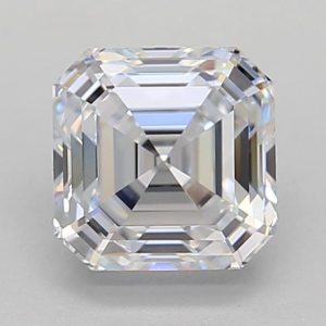 1.60 Carat Asscher Cut Lab Diamond