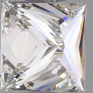 1.84 Carat Princess Cut Lab Diamond