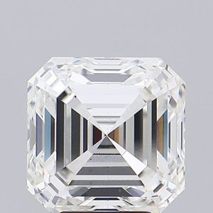 6.00 Carat Asscher Cut Lab Diamond